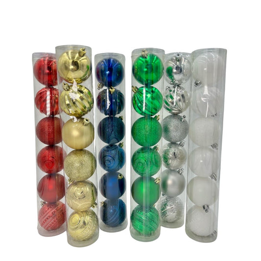 Holiday Ornaments- assorted colors and types