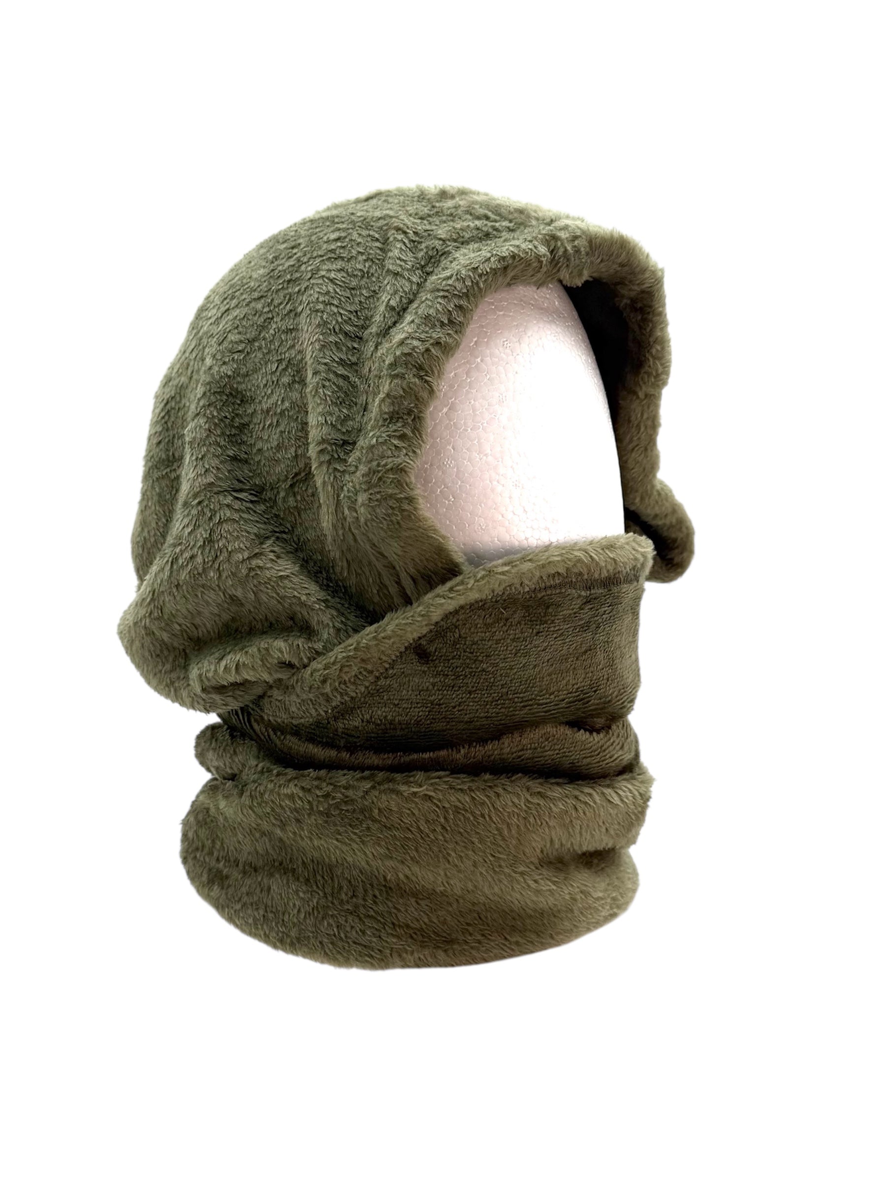 Winter Hood, Plush, adult small/medium, Wildson Brand