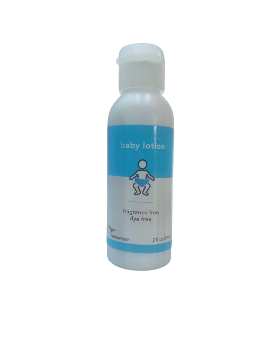 Travel Size Baby Body Lotion, 2 oz bottle.  Case of 144 bottles