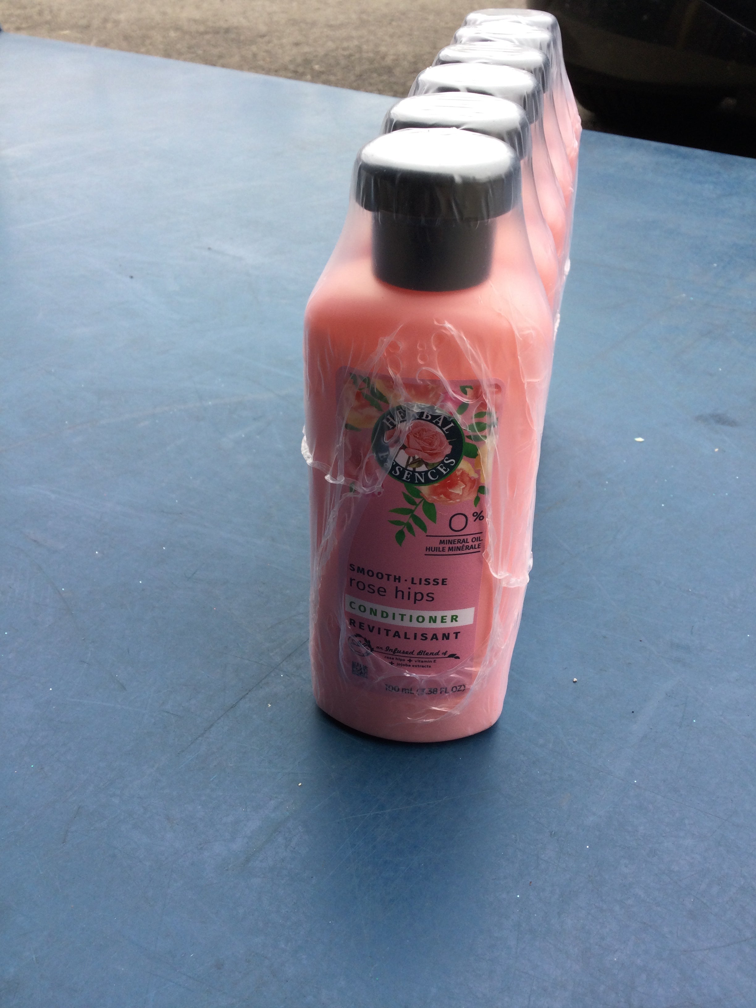 Herbal Essences Smooth Rose Conditioner Pack of 6 Travel Size 93.38 f