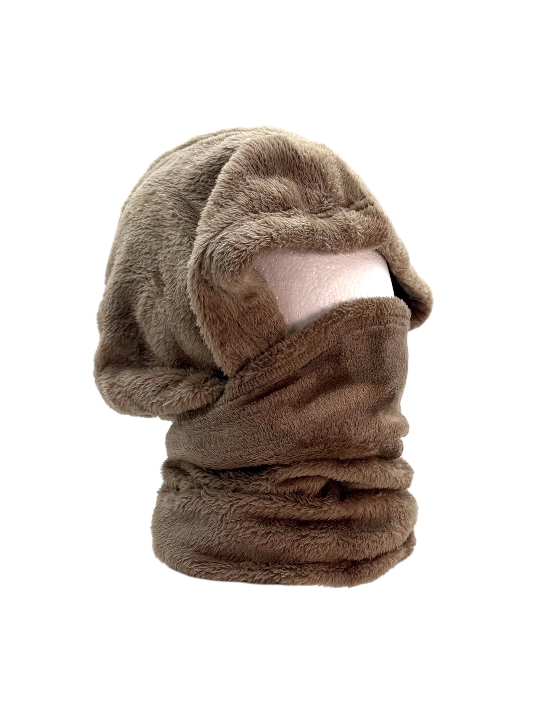 Winter Hood, Plush, adult small/medium, Wildson Brand