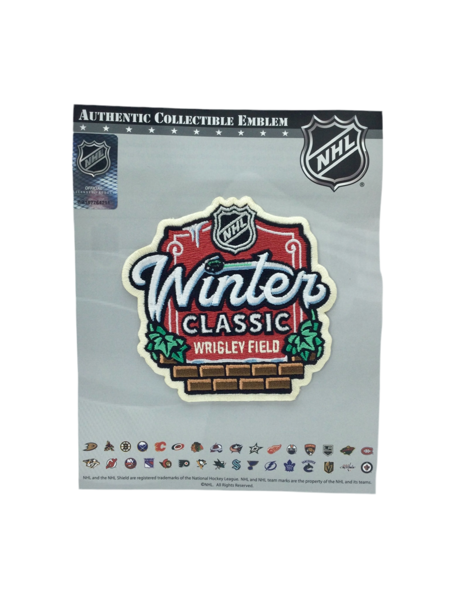 NHL Winter Classic Authentic Collectable Patch