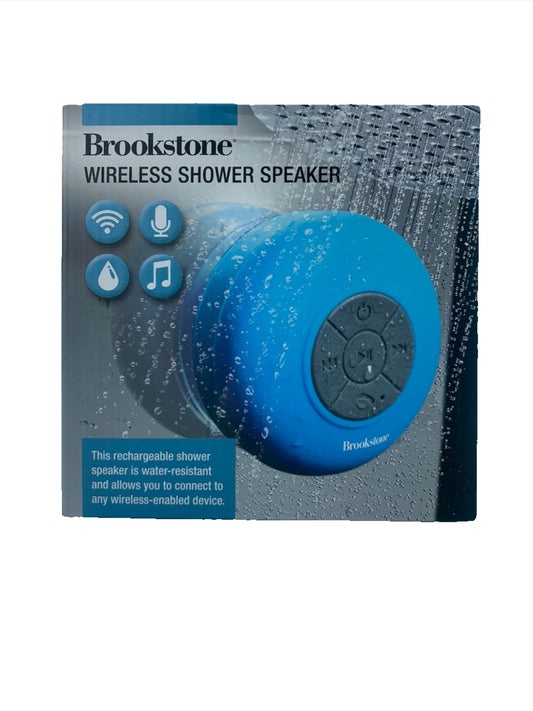 Brookstone Wireless Shower Speaker