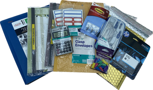 Office and School Supplies: Assorted Box