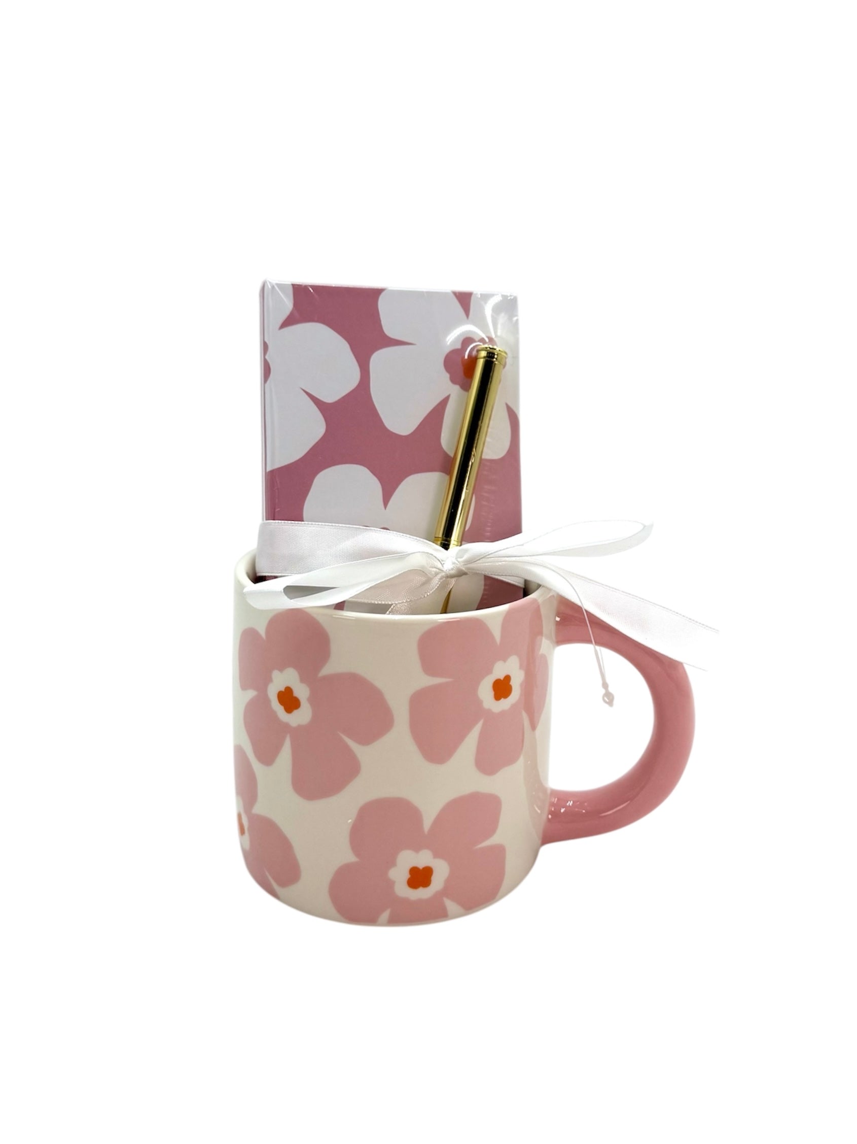 Mug Gift Set with Notebook and Pen, Modern Expressions Brand