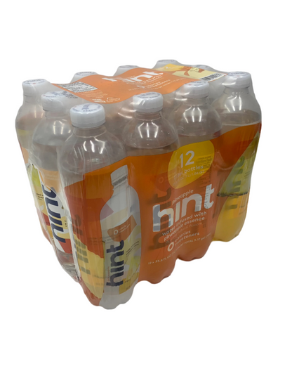 Hint Flavored Water- 1 liter bottle- Case of 12 bottles