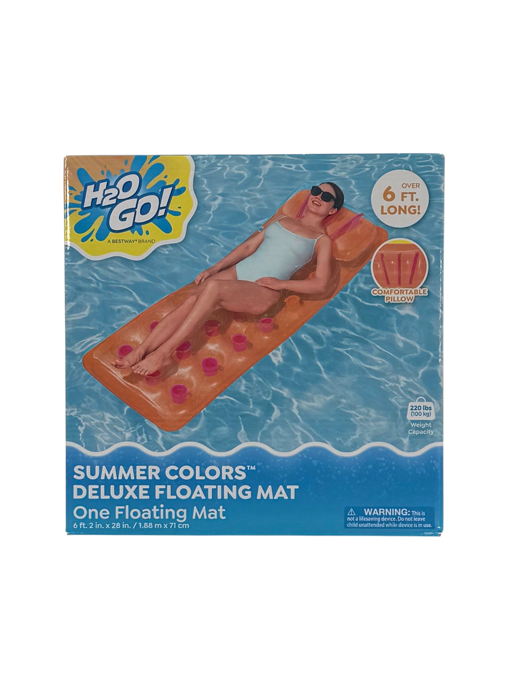 H2O Go Pool Float, Assorted Colors and Styles