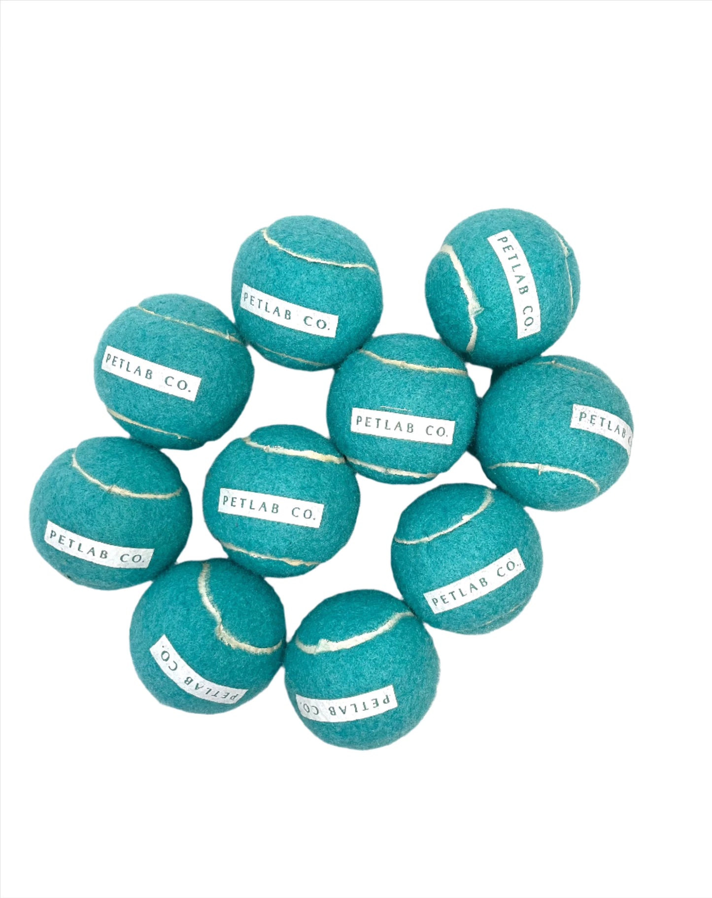 Tennis Ball, PetLab Co. Branded, Bag of 10 Balls