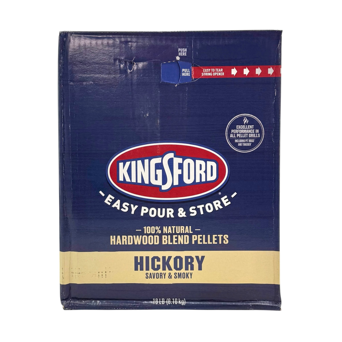 Kingsford Hickory Hardwood Blend Pellets - 18 lb. Box