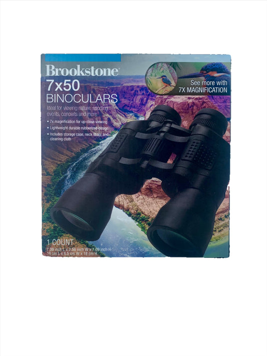 Binoculars, Brookstone 7x50