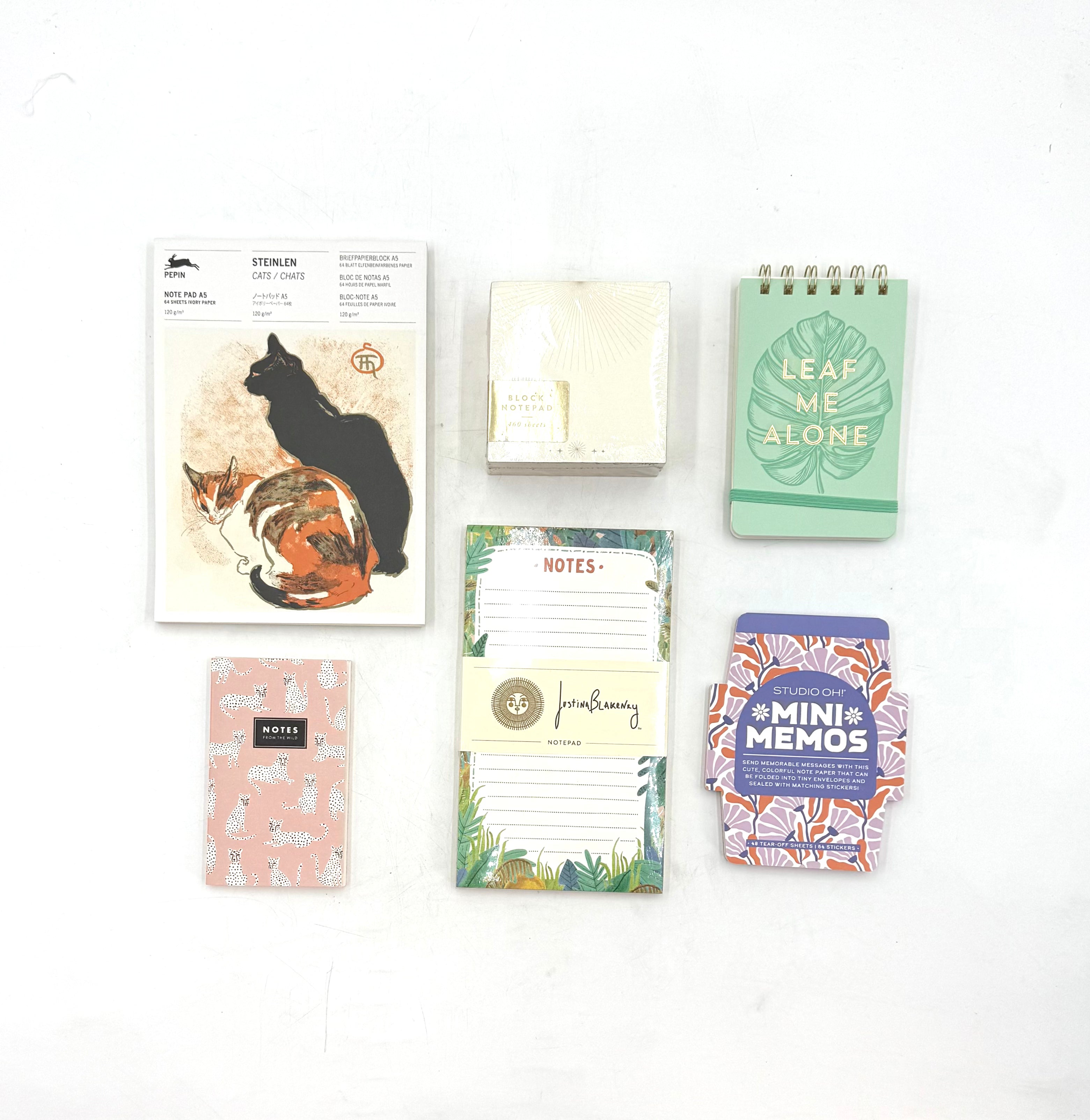 Notepad or Mini Notebook - Assorted designs
