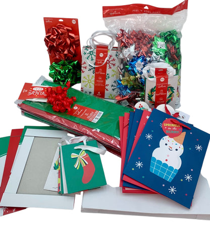 Christmas Wrapping Supplies - Assorted Box