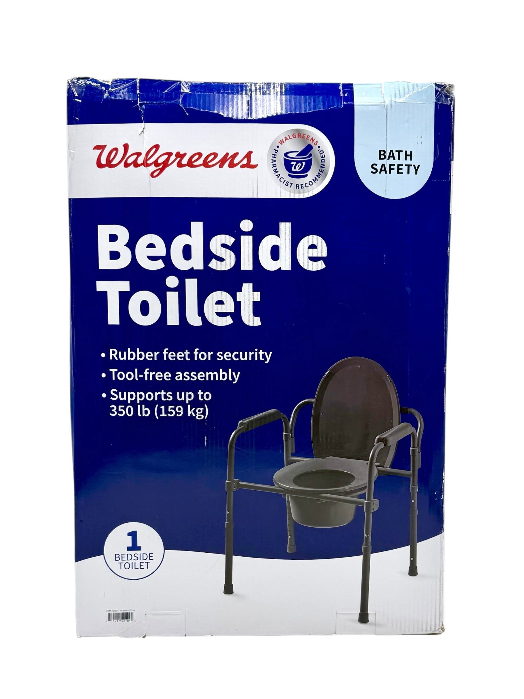Bedside Toilet, Walgreens