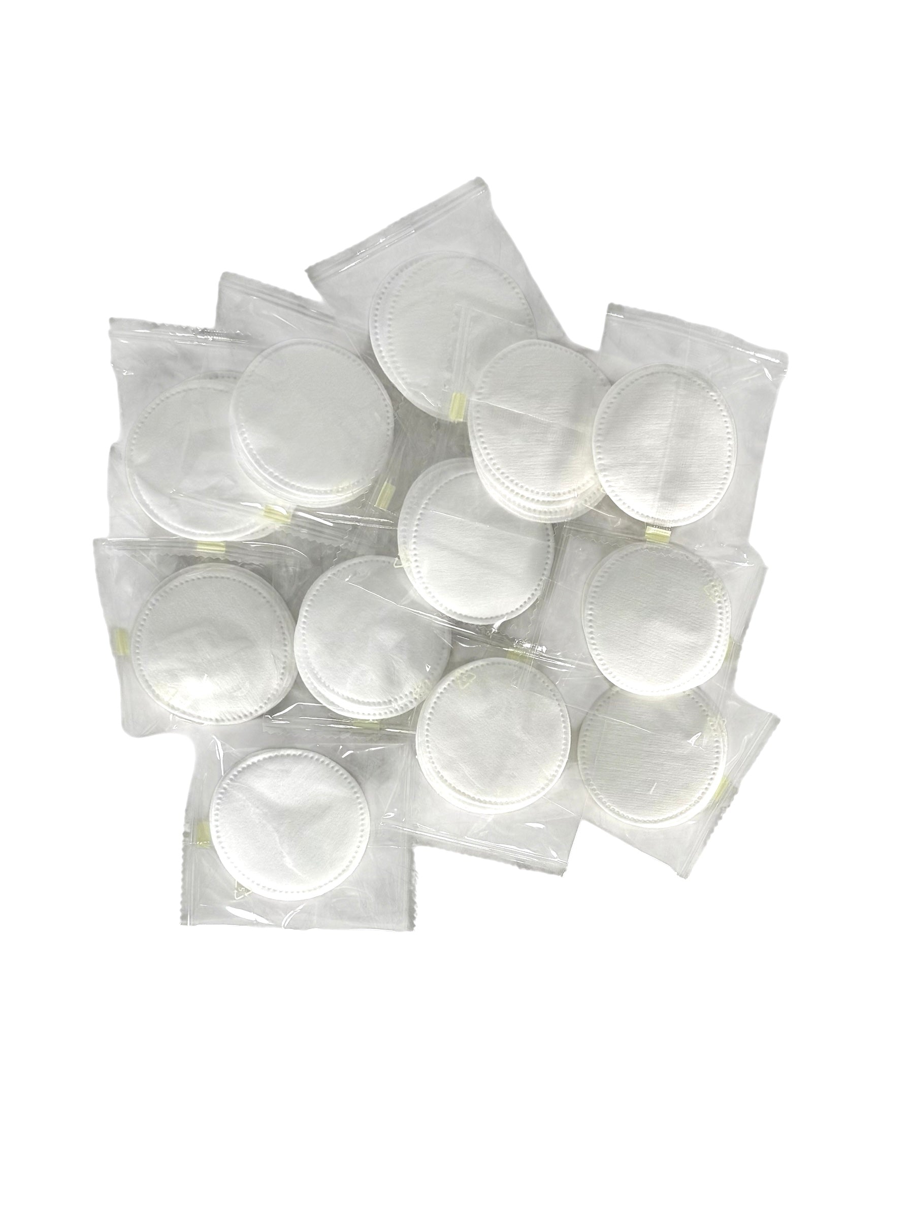 Cotton Rounds, Case of 500 Packs of 4 Rounds