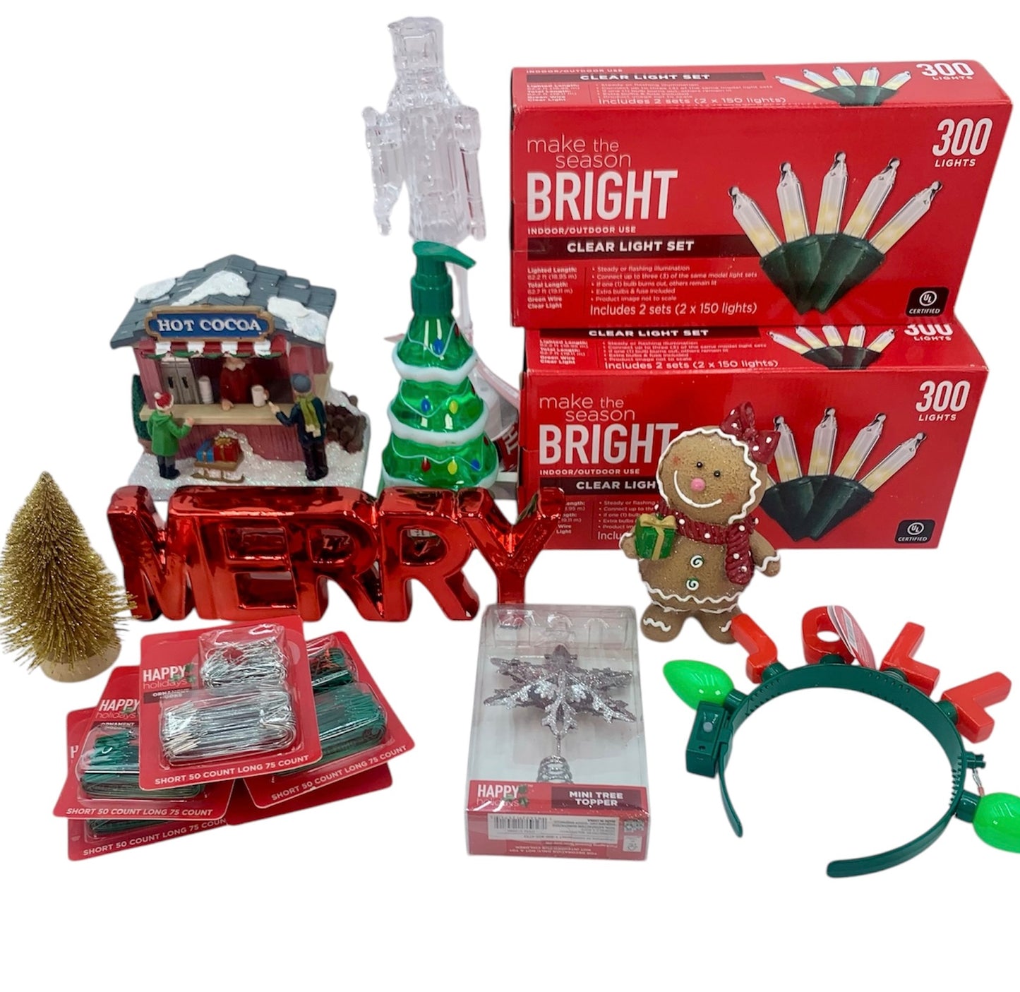 Christmas Decor & Kitchen Items - Assorted Box