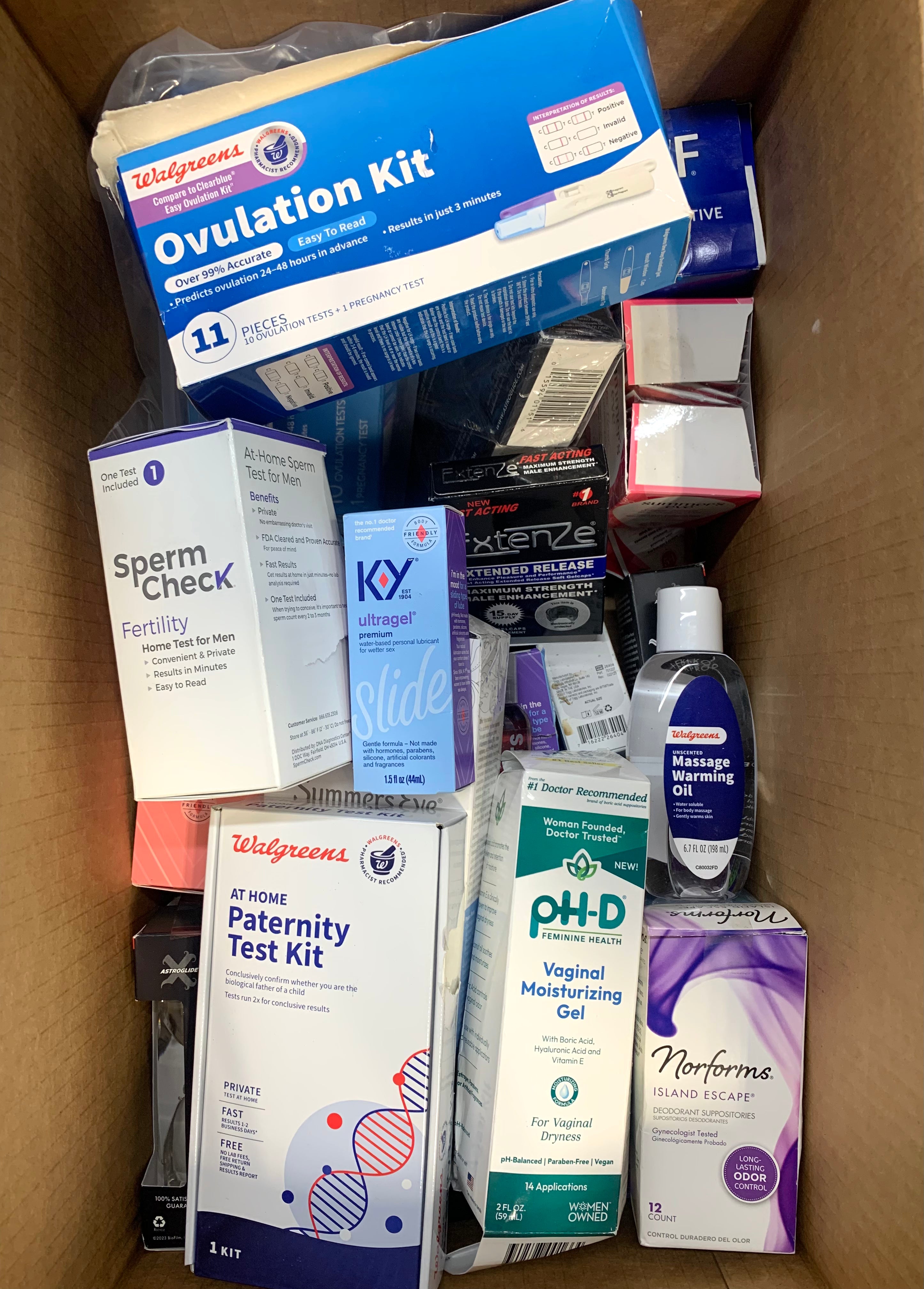 Family Planning, Sexual Wellness, and Feminine Care - Assorted Box