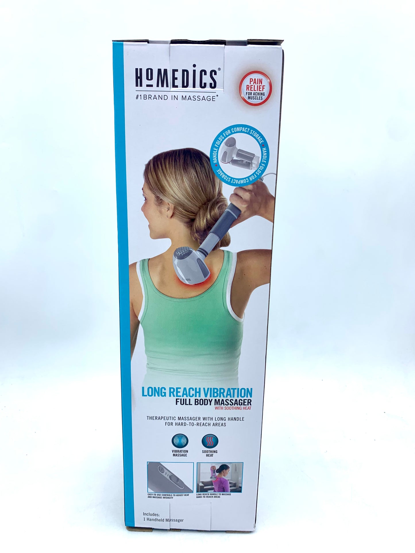 Homedics Full Body Massager. With Soothing Heat.