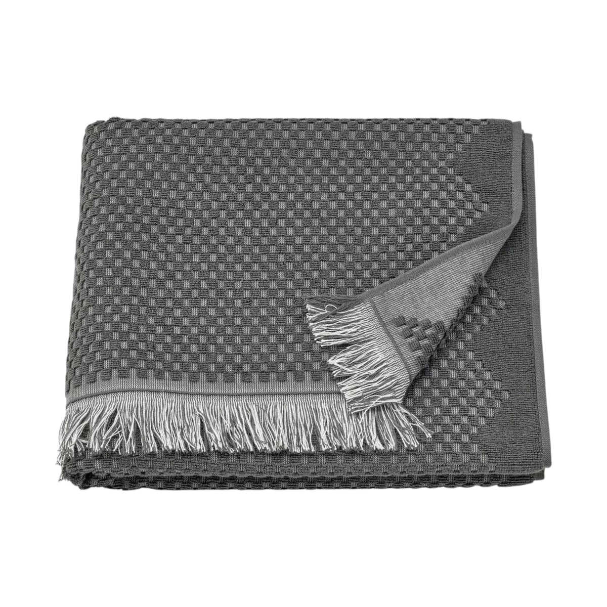Bath Towels, Dark Gray, Case of 18 - IKEA Fjällstarr