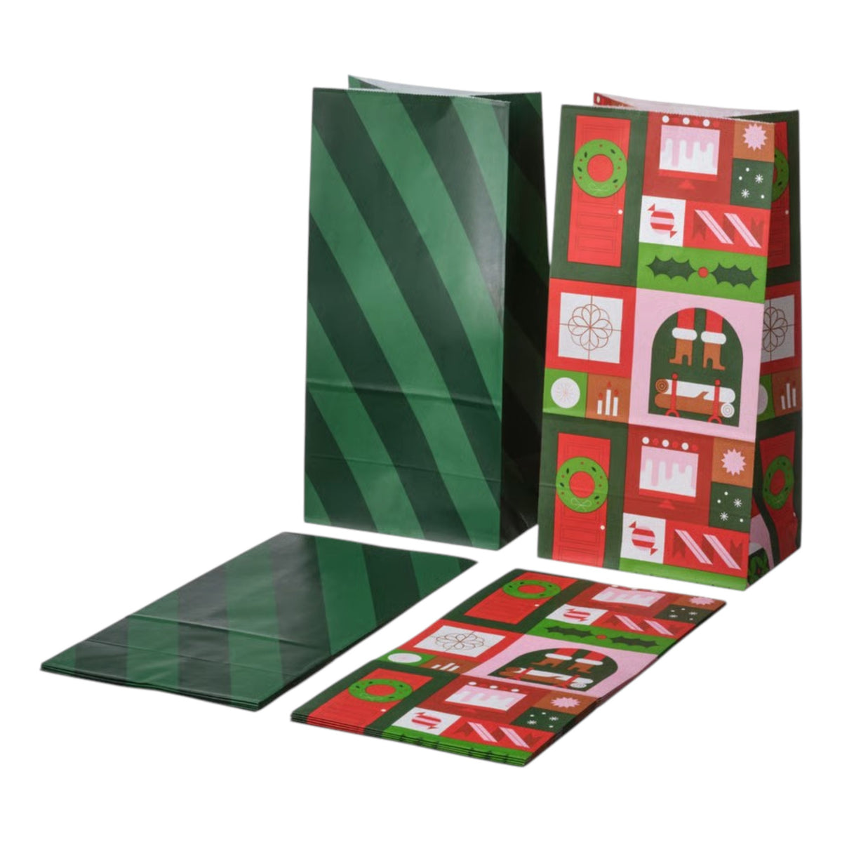 Christmas Paper Gift Bags, Pack of 12 – IKEA Vinterfint