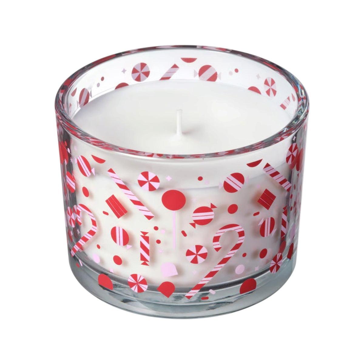 Candy Cane Scented Candle - IKEA Vinterfint