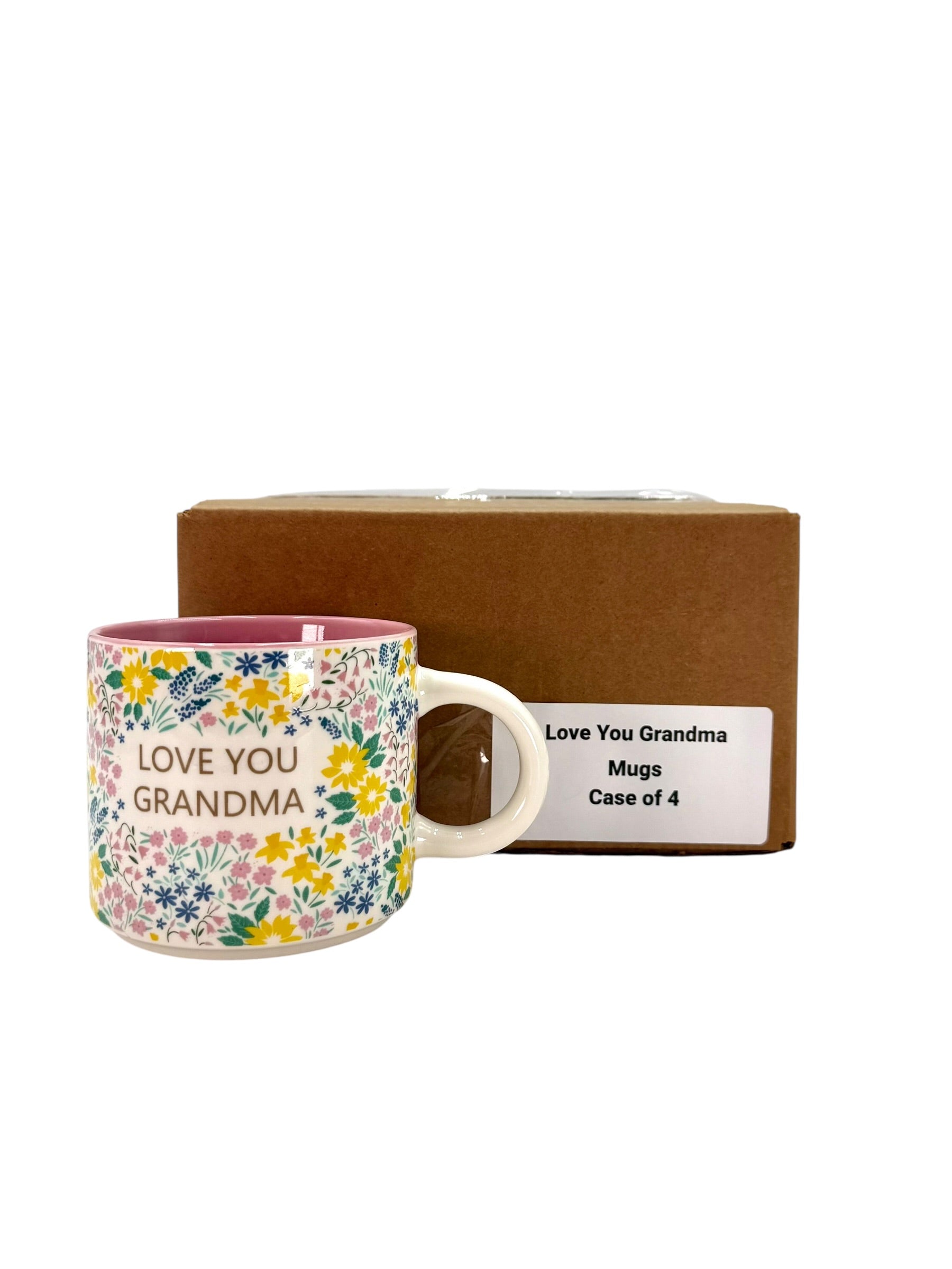 Coffee Mugs for Grandma- Case of 4