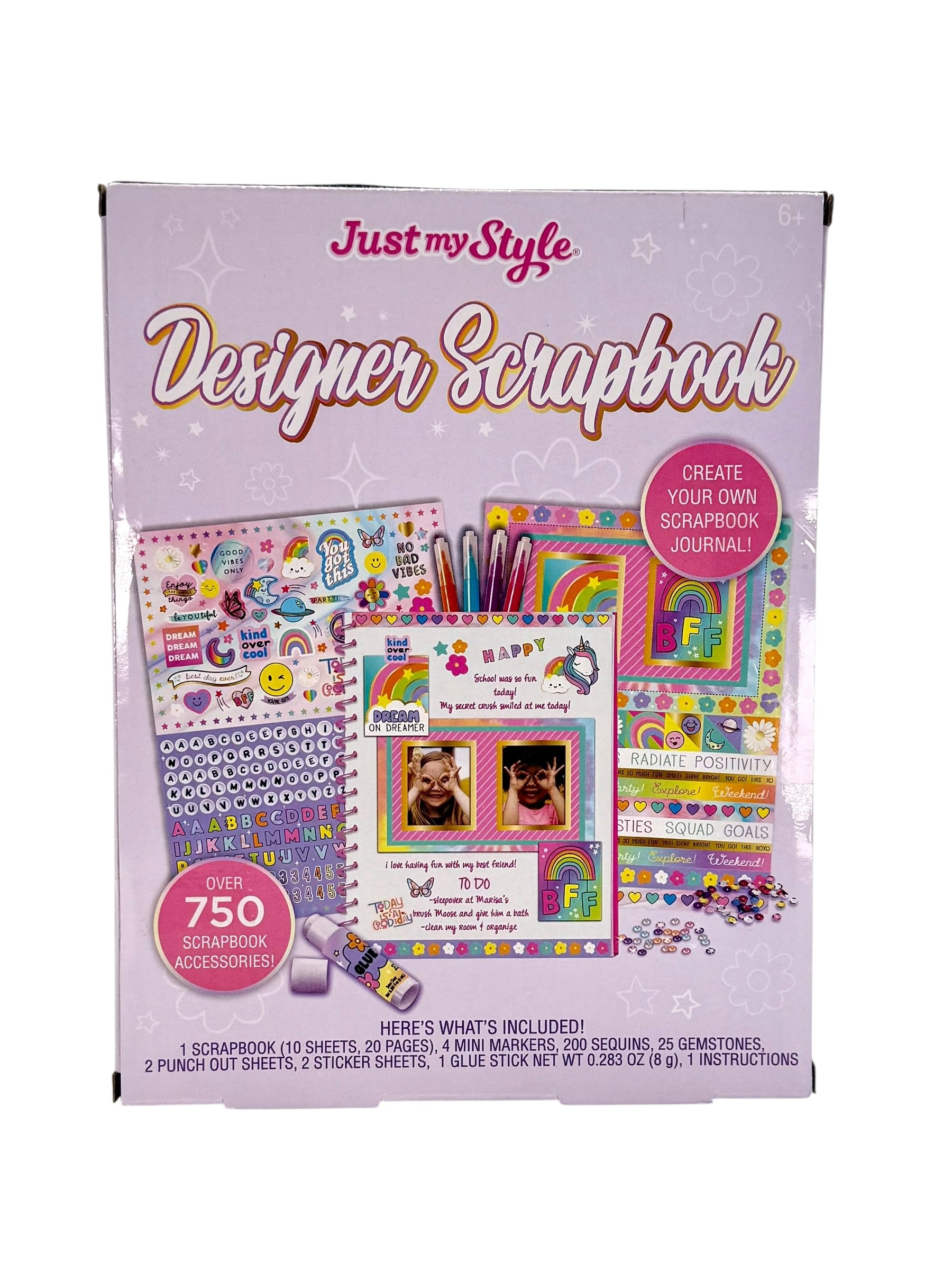 Designer Scrapbook Journal Kit, Just My Style