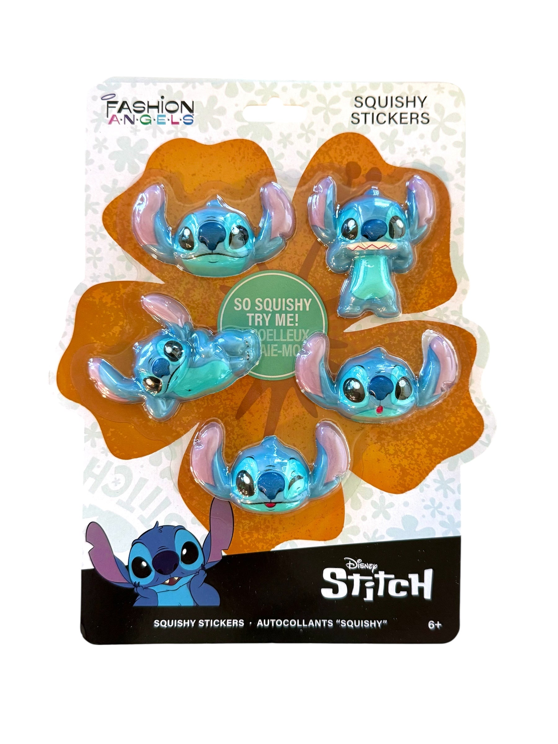 Squishy Stickers, Disney Stitch