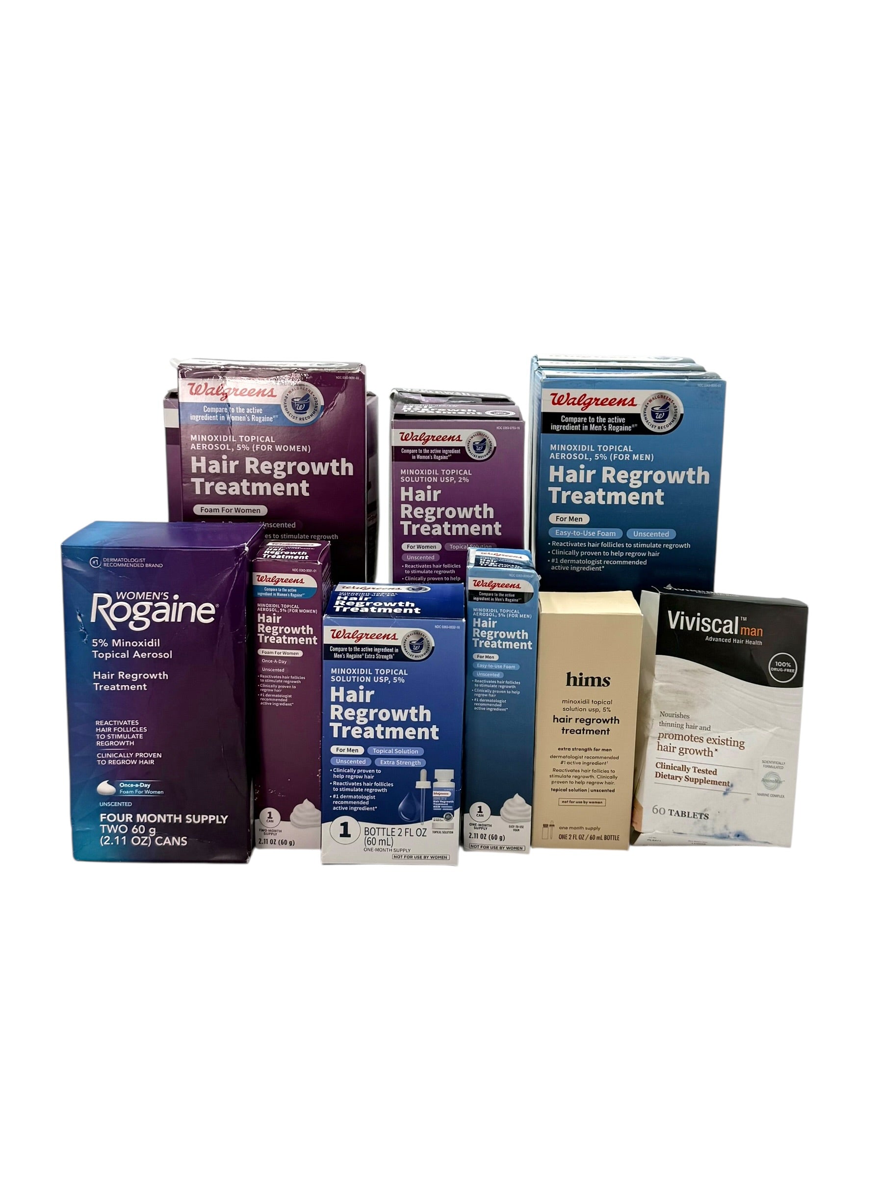 Hair Regrowth Treatment- Assorted Box