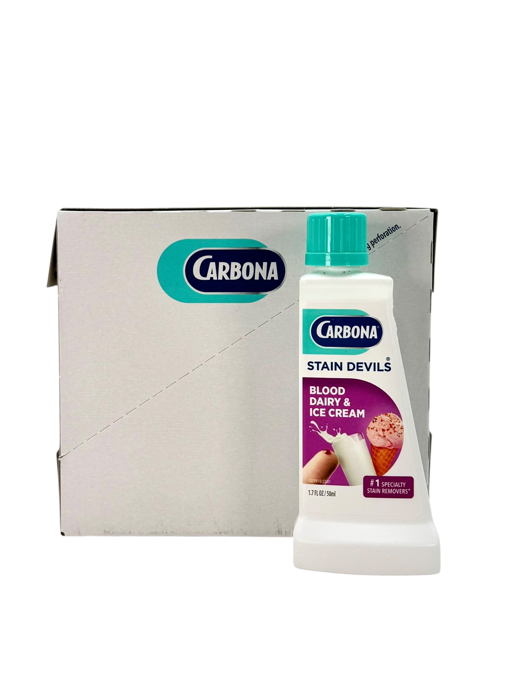 Carbona Stain Devils - Blood, Dairy & Ice Cream Stain Remover, 1.7 oz.