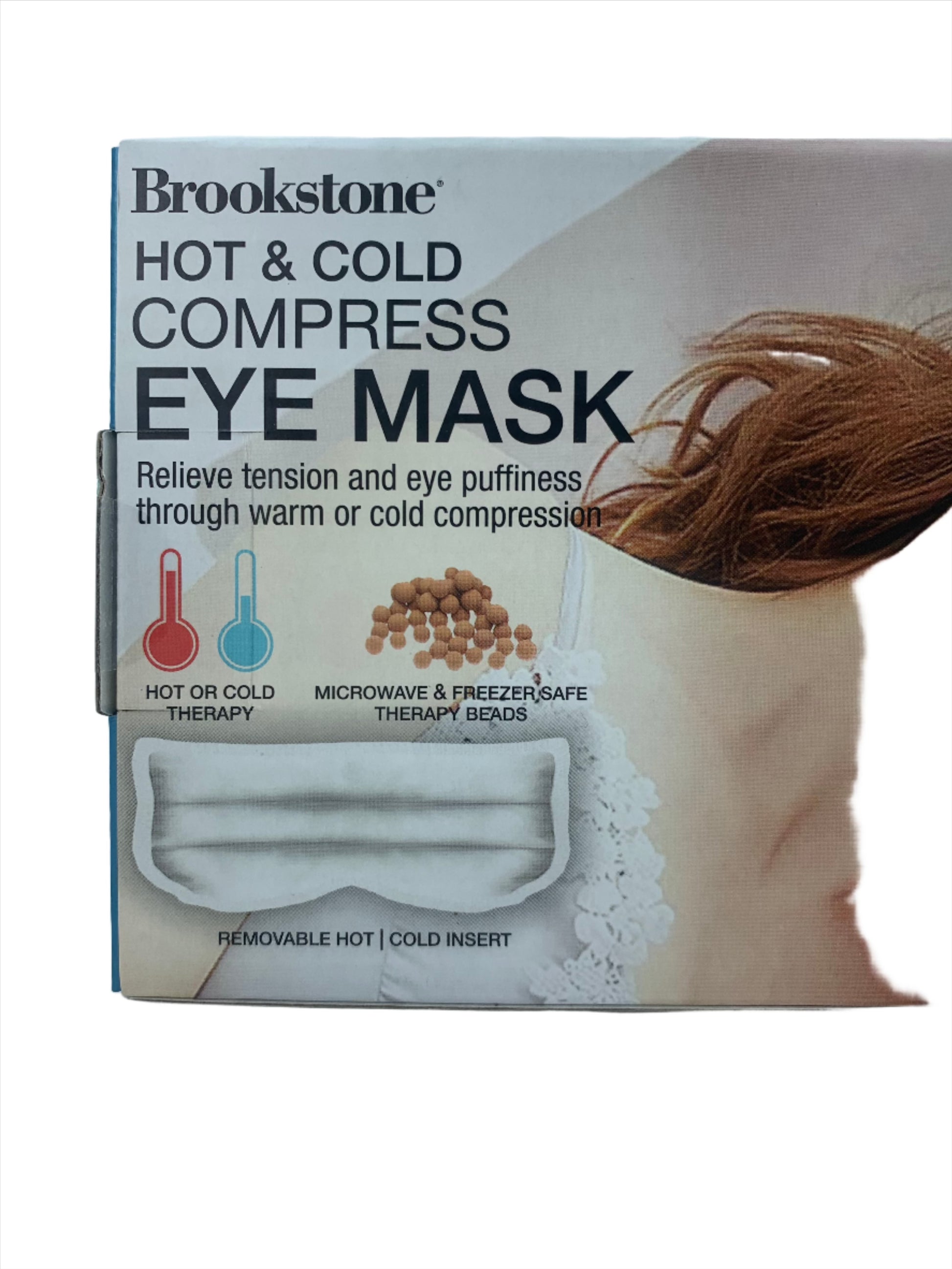 Eye Mask, Hot & Cold Compress, Brookstone GiveNKind