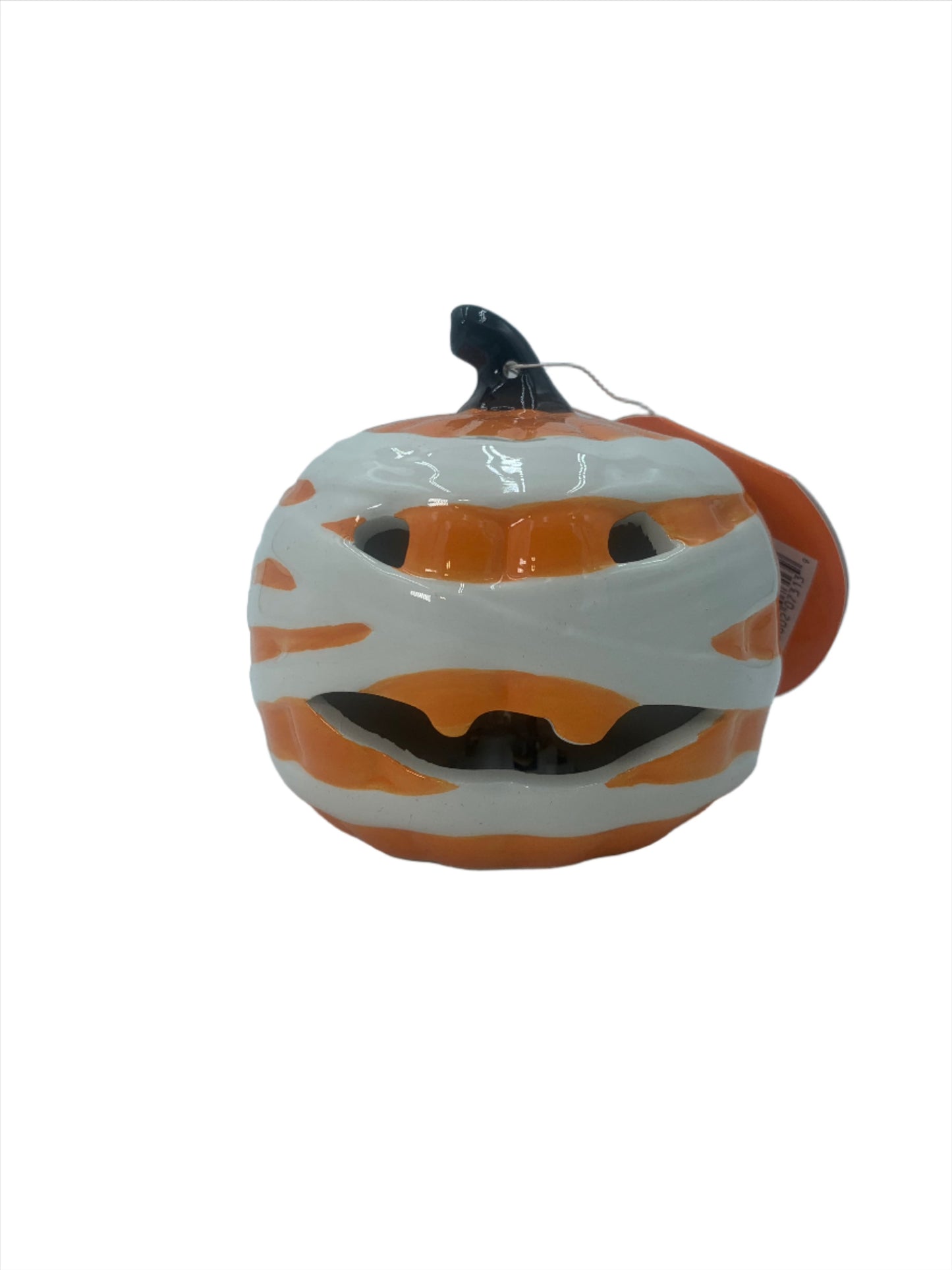 Light Up Pumpkin, ceramic, small