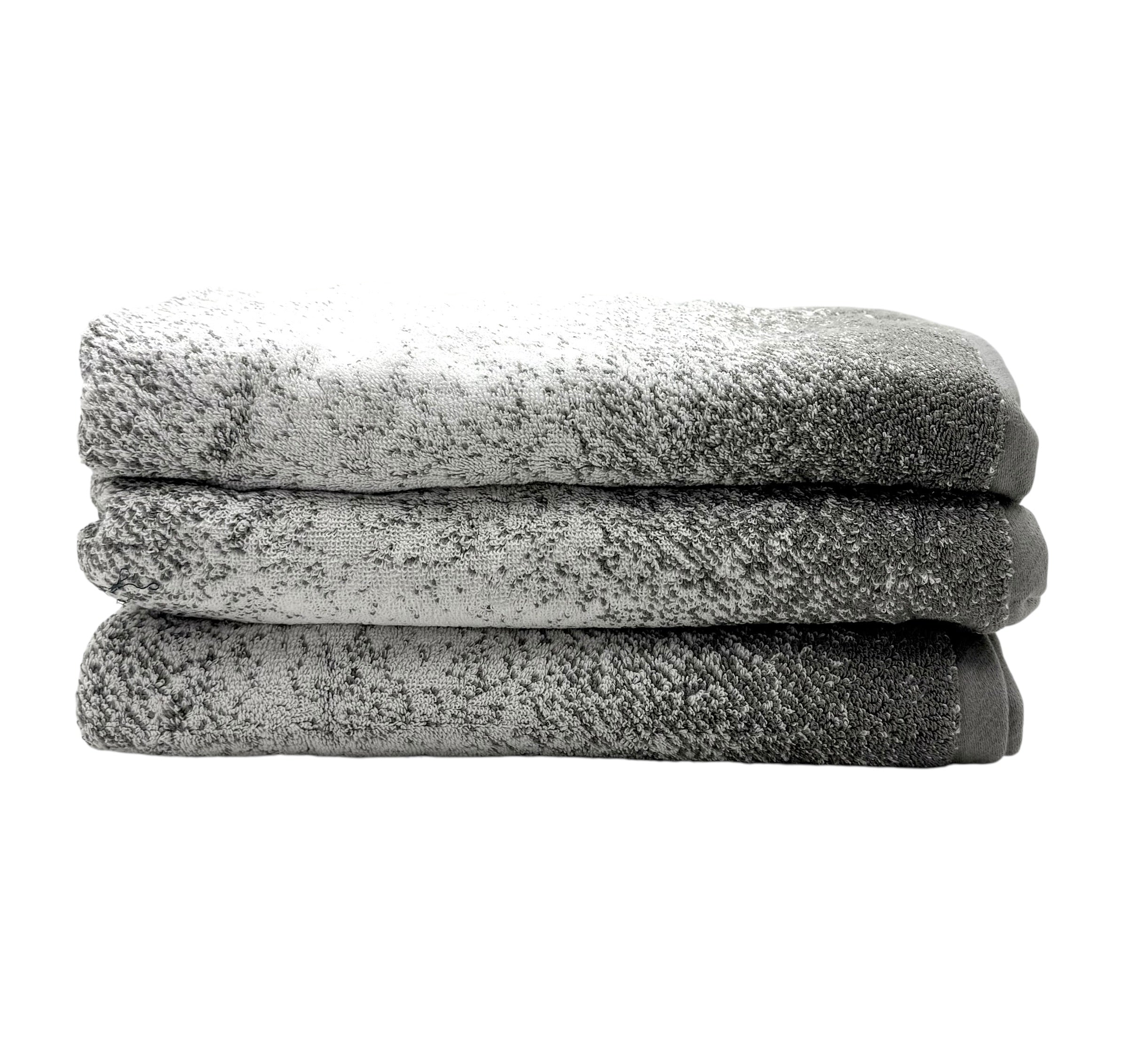 Renaissance Pool Towel, Gray Gradient Color - Pack of 3 Towels