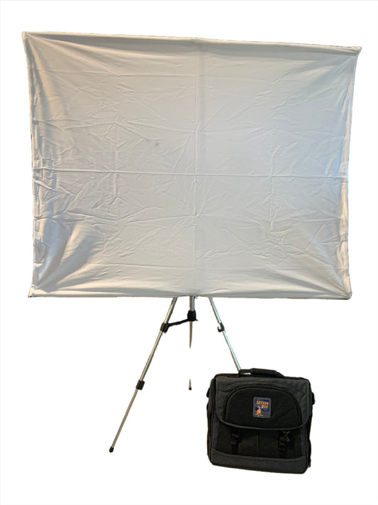 Projector Screen with Briefcase for Carrying, Screen2Go
