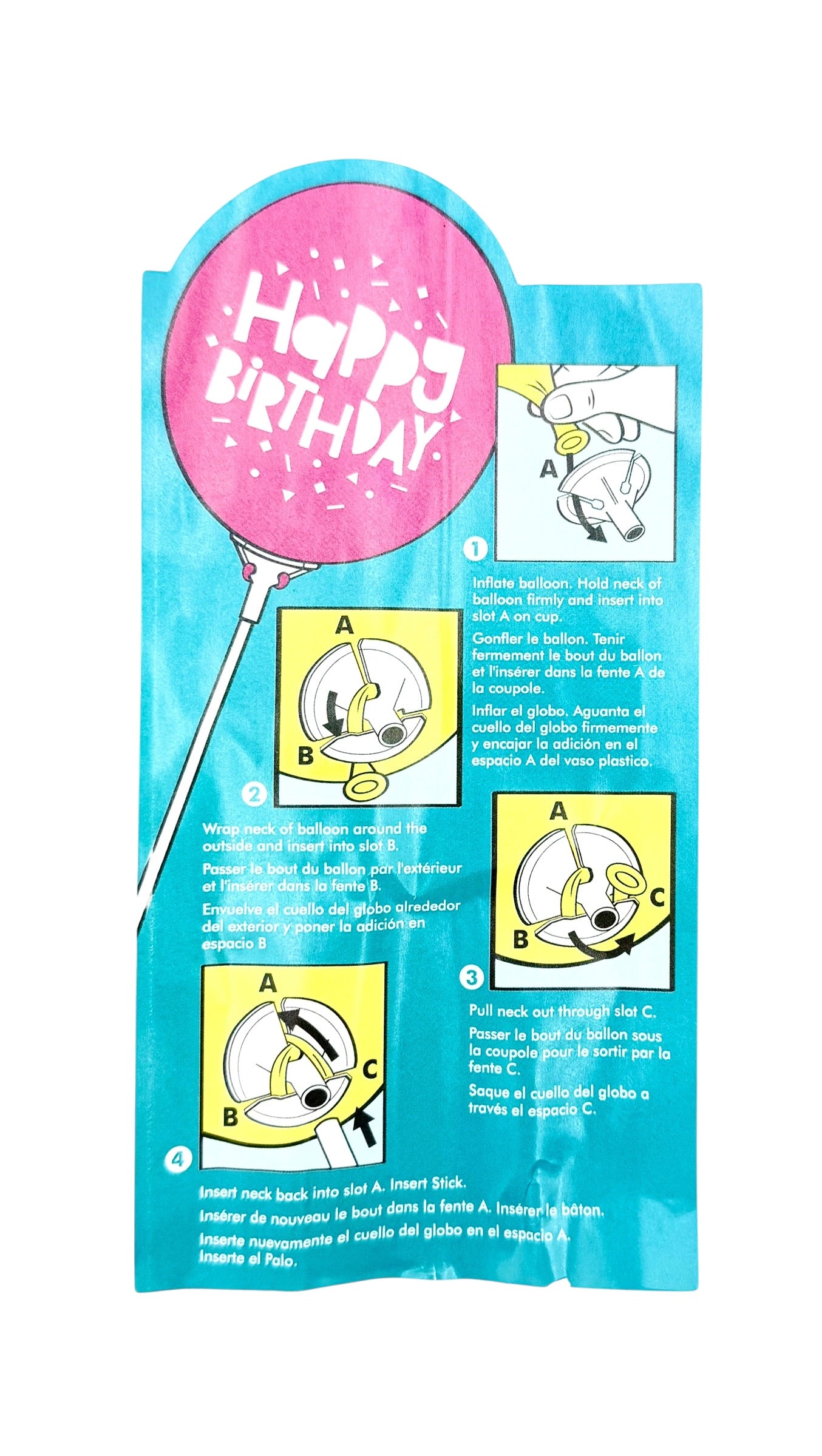 Balloon Sticks, Pack of 72