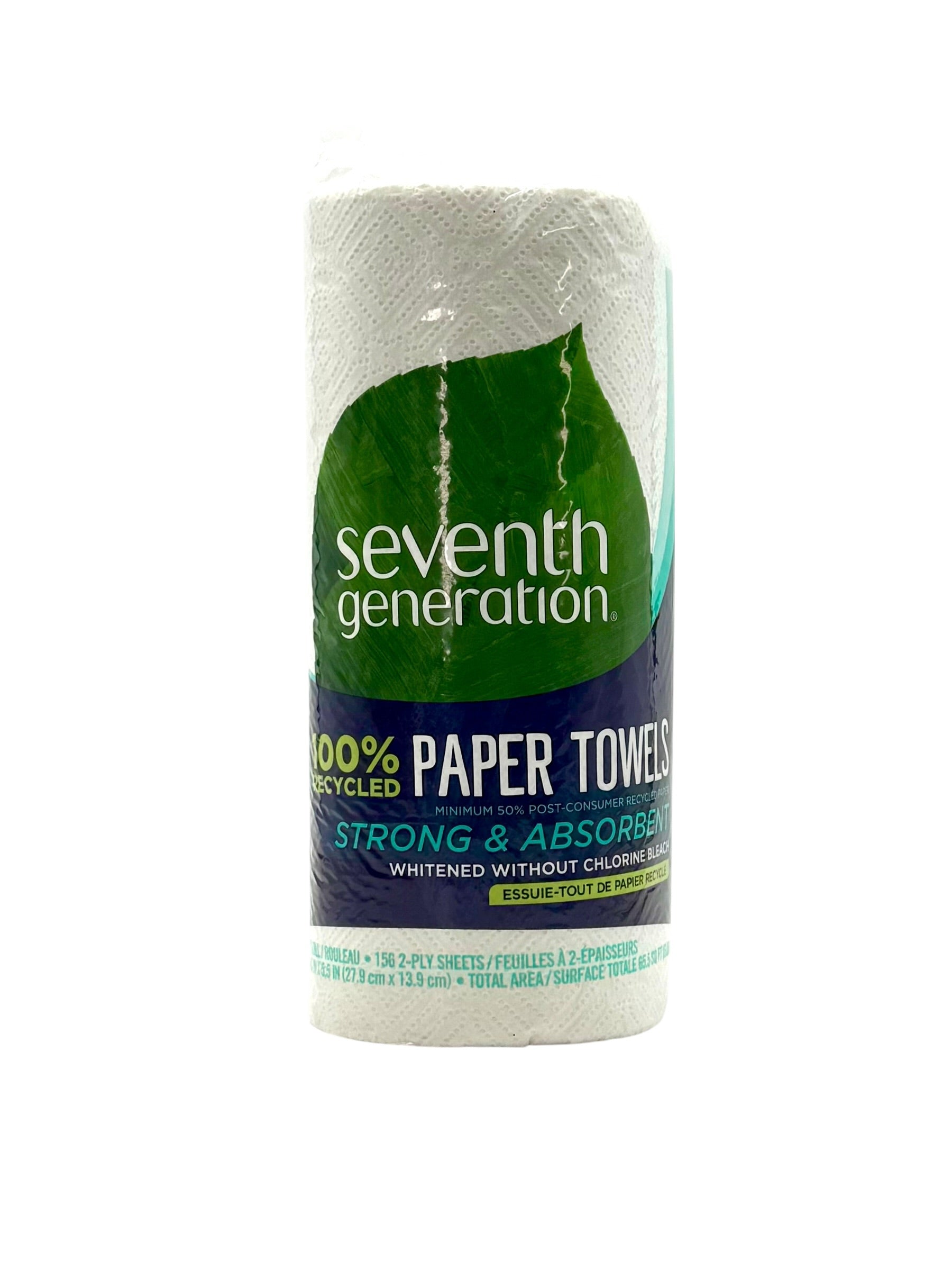 Paper Towels, Seventh Generation - Case of 24 Rolls