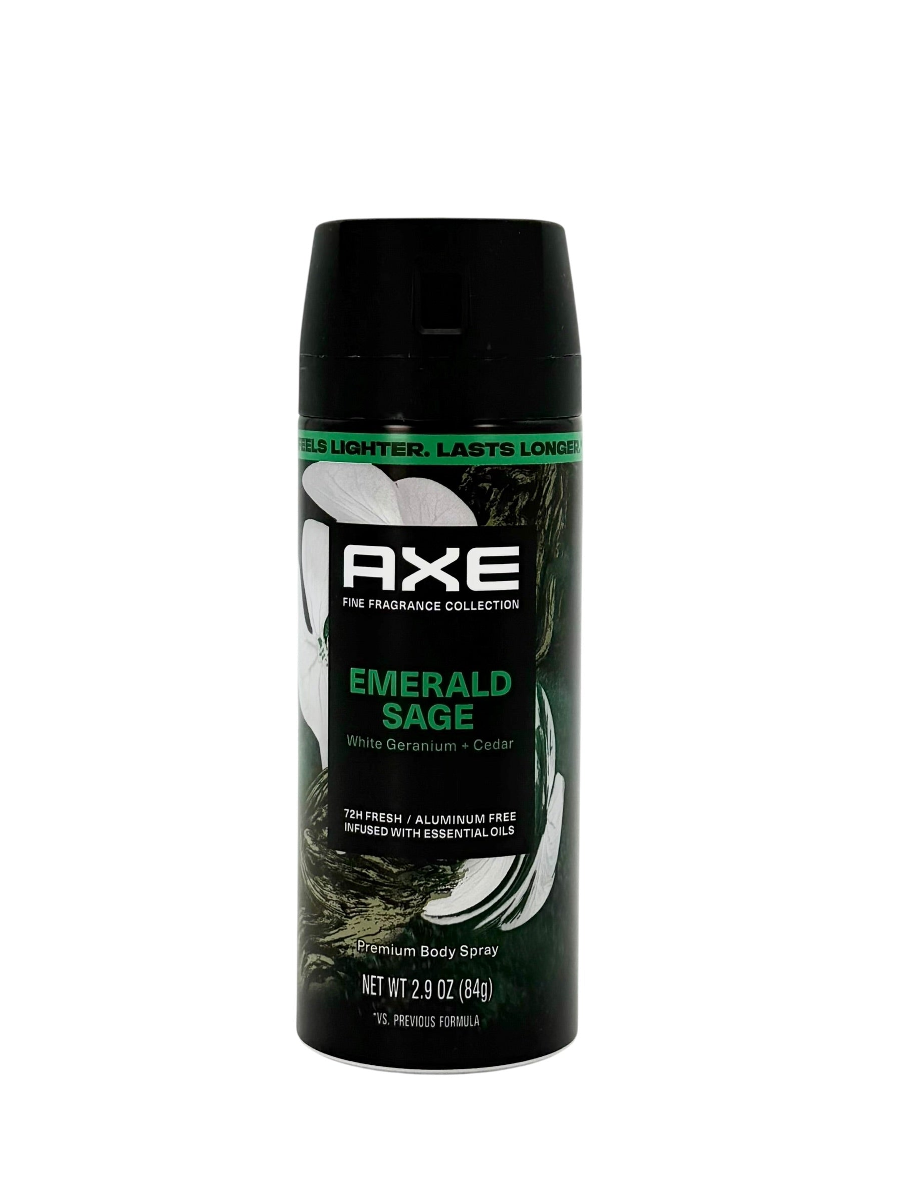 Axe Emerald Sage Premium Deodorant Body Spray, 2.9 oz. - Pack of 3