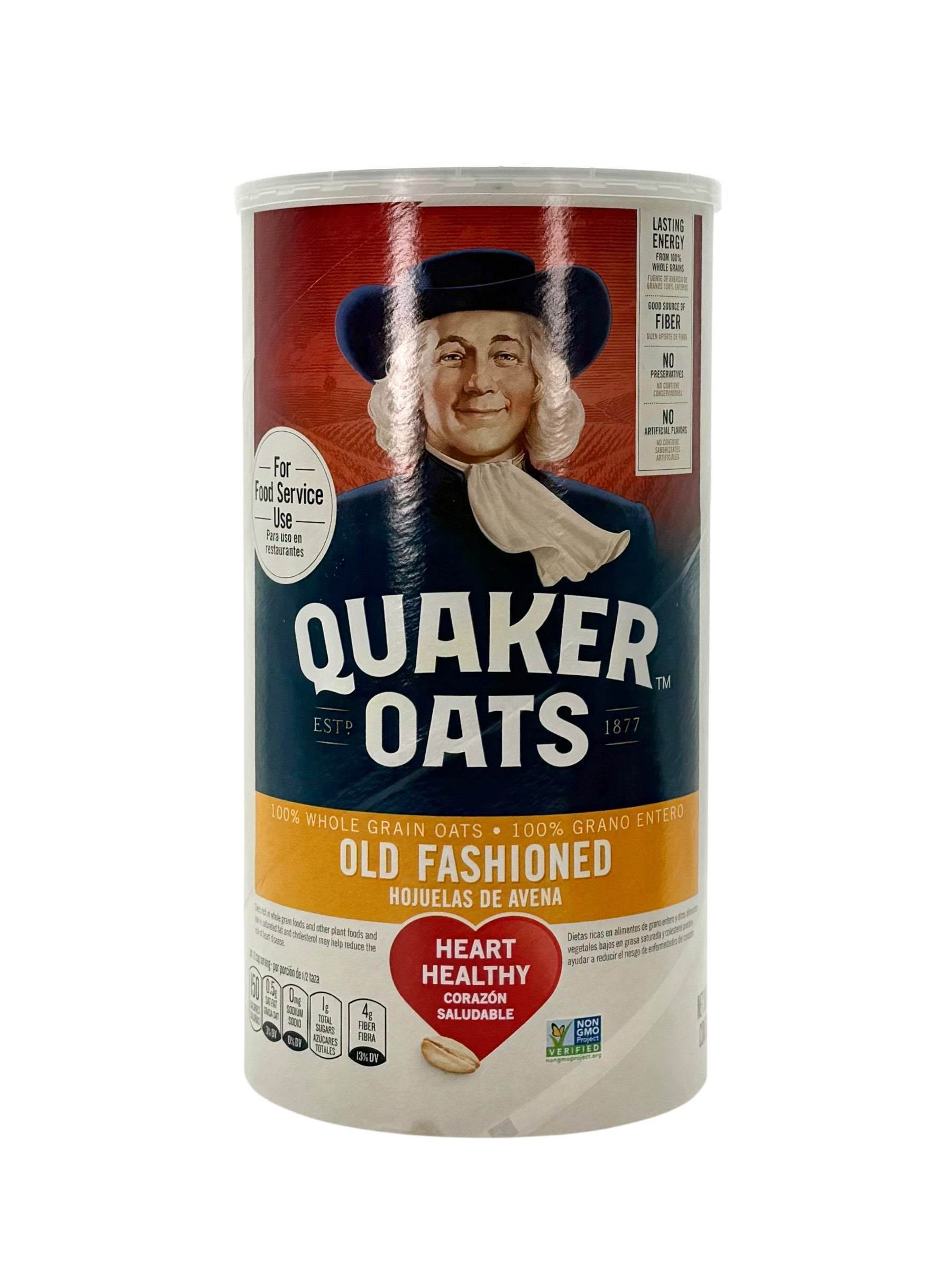 Quaker Old Fashioned Oats, 42 oz. Cannister