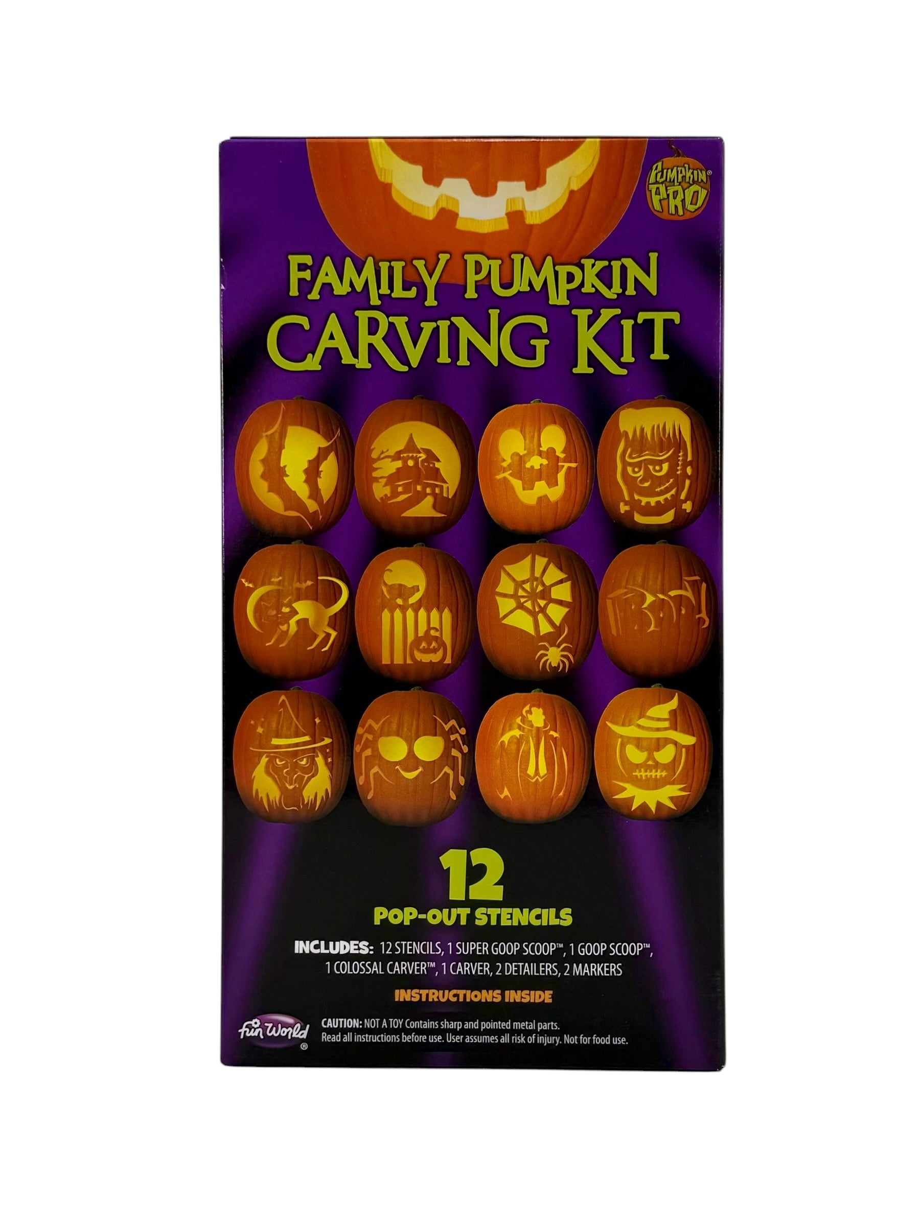 Family Pumpkin Carving Kit