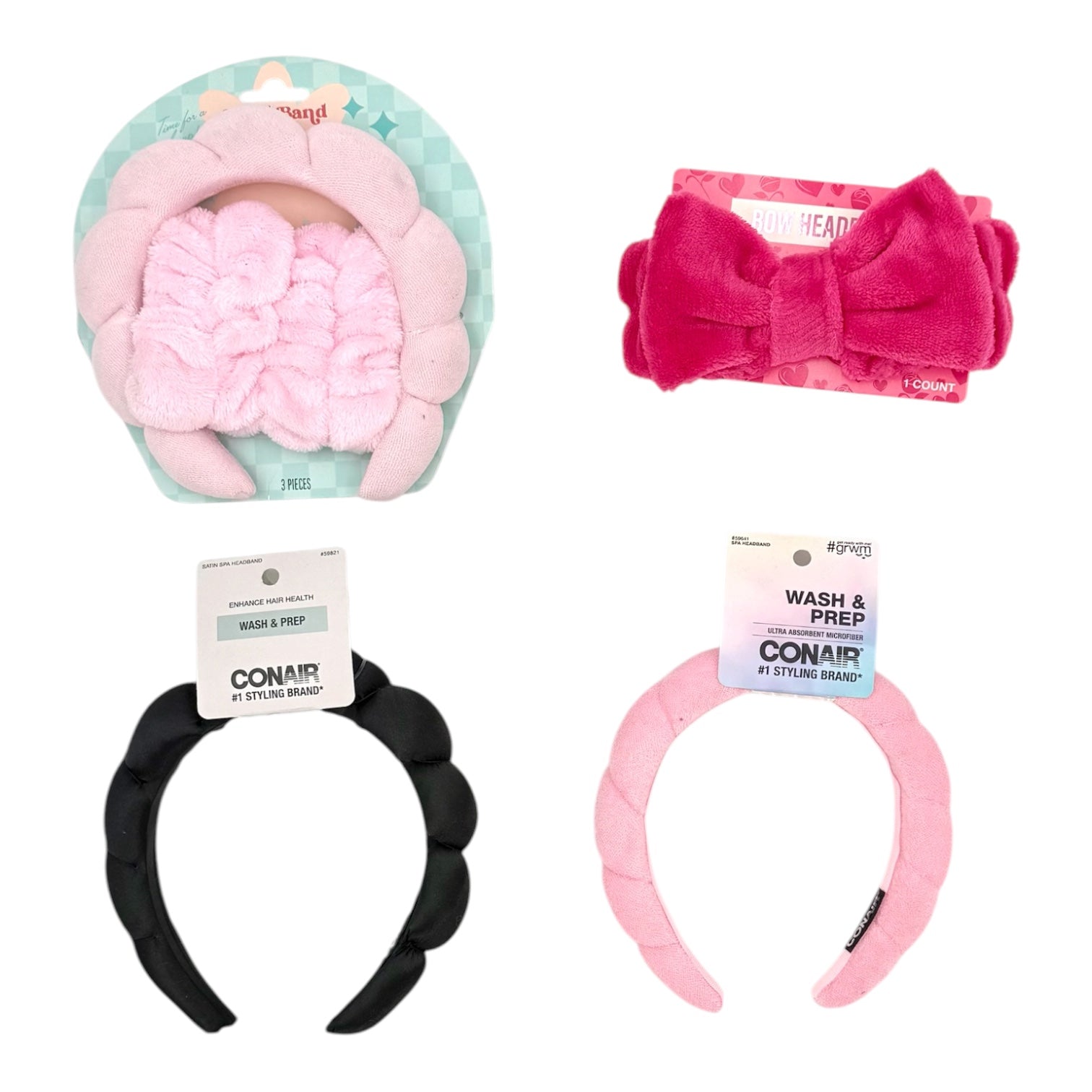 Spa / Skincare Headband - Assorted Brands, Colors & Styles