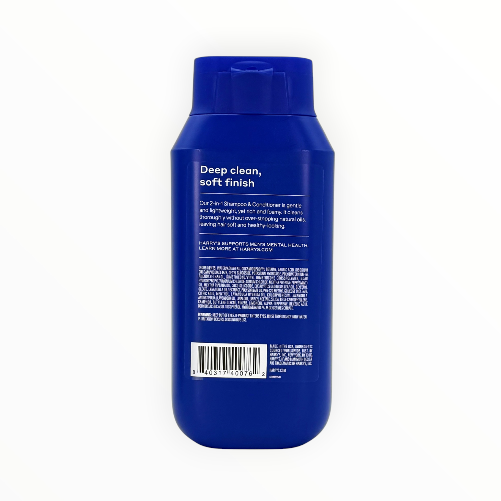 Harry's 2-in-1 Shampoo & Conditioner, Aspen - Pack of 3 Bottles