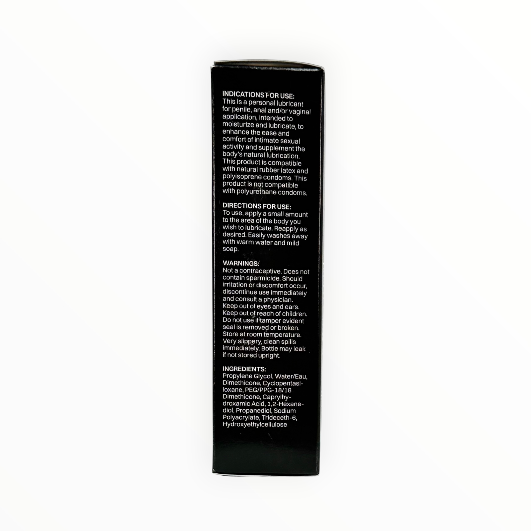 Wet Platinum Hybrid Silicone & Water Based Personal Lubricant, 3.1 oz.
