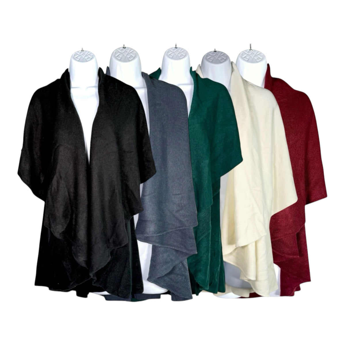Shawl Collar Lightweight Vest, Mia & Tess Brand - Assorted Colors