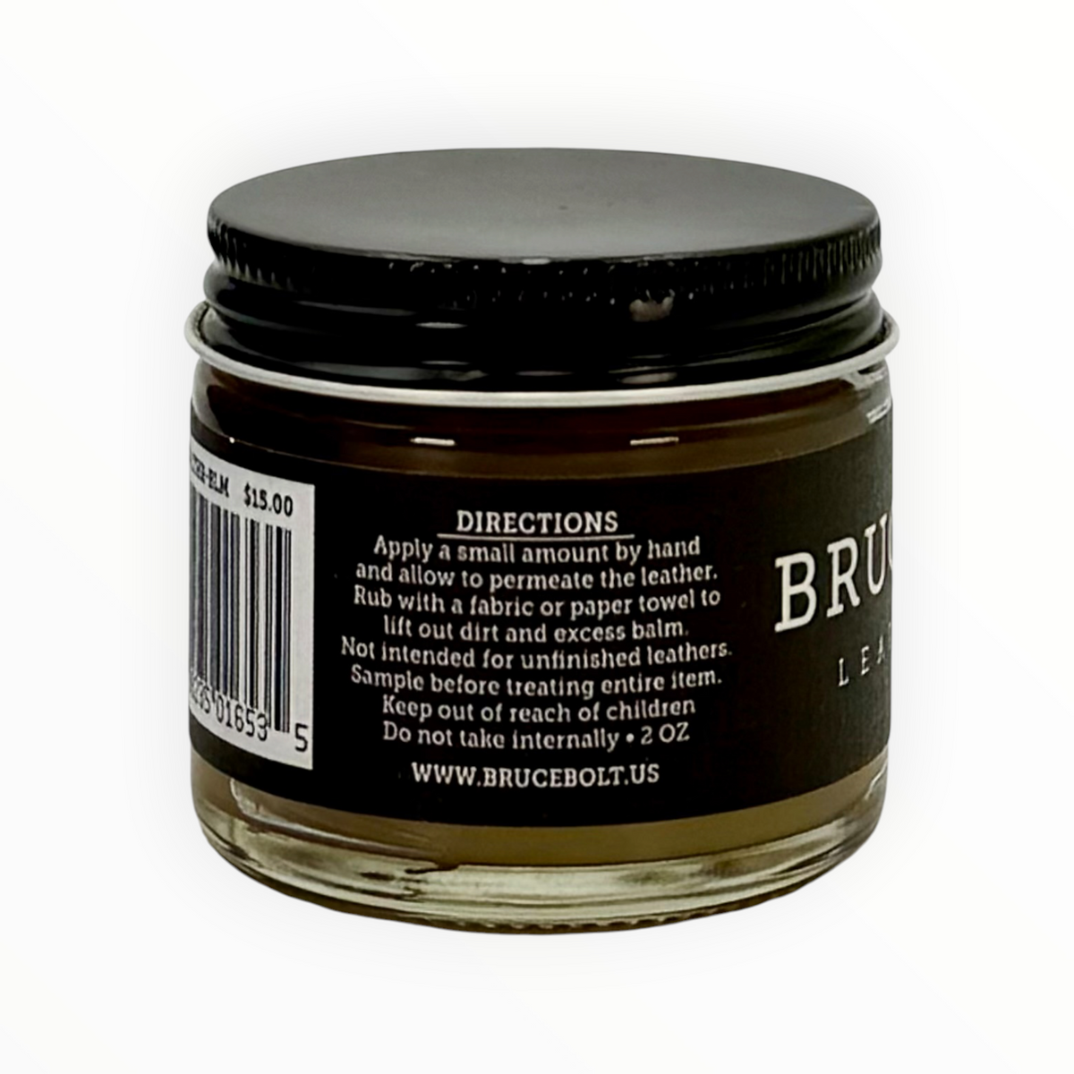 Leather Balm, Bruce Bolt - 2 oz. Jar