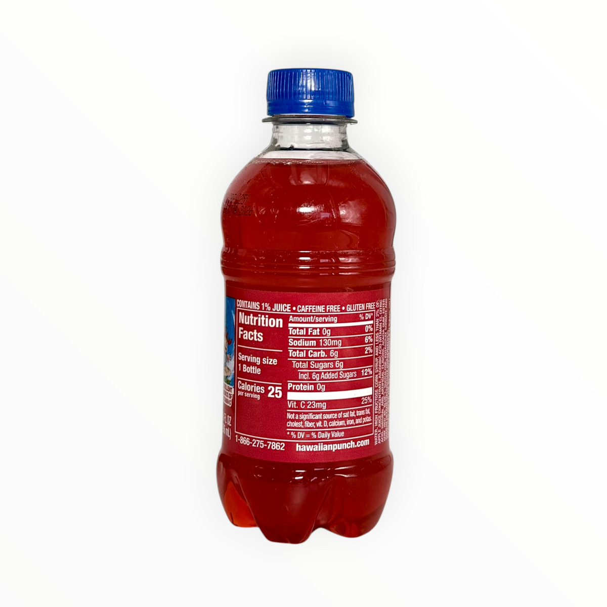 Hawaiian Punch, Fruit Juicy Red - 10 oz. Bottle, Case of 24 Bottles