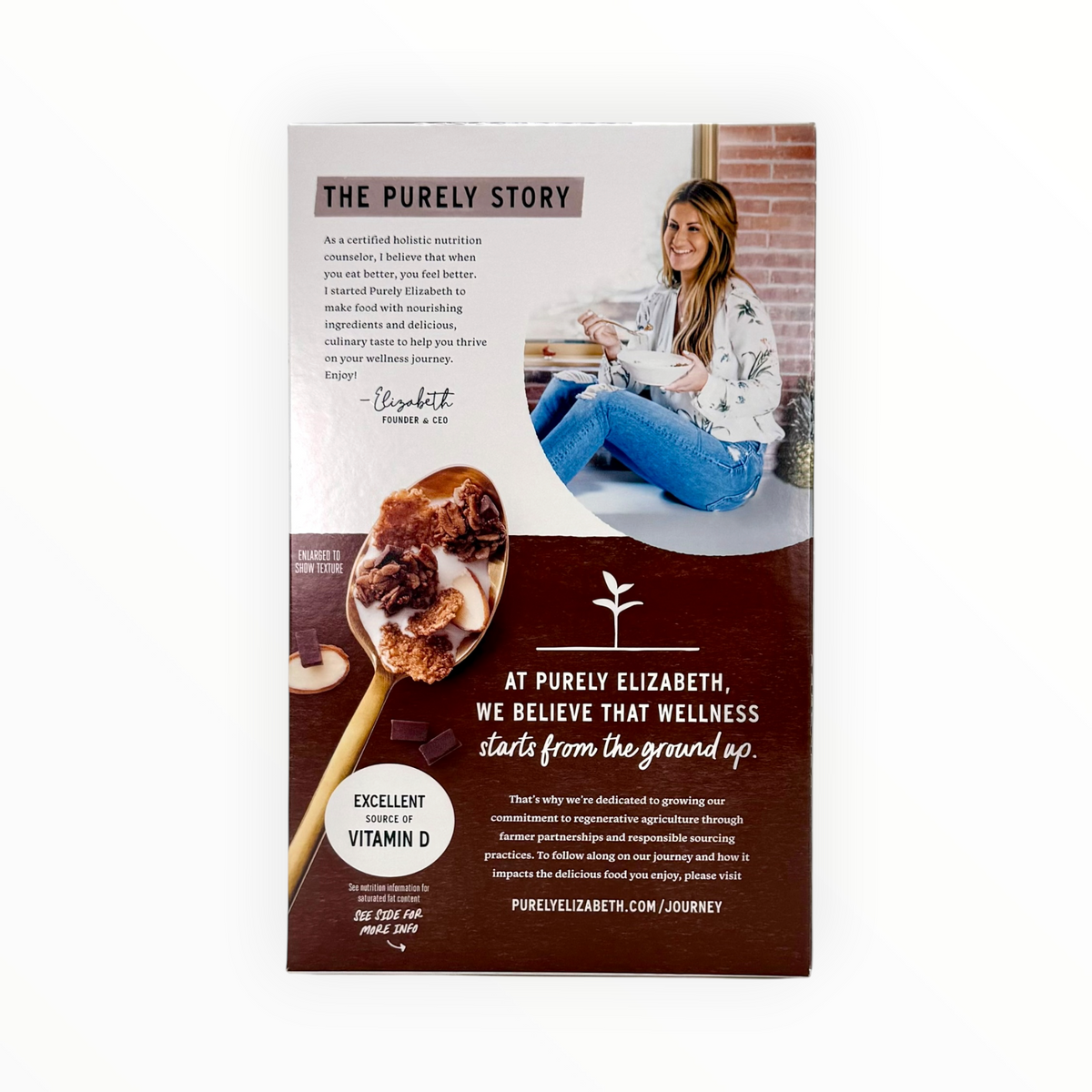 Chocolate Almond Superfood Cereal, Purely Elizabeth - 11 oz. Box
