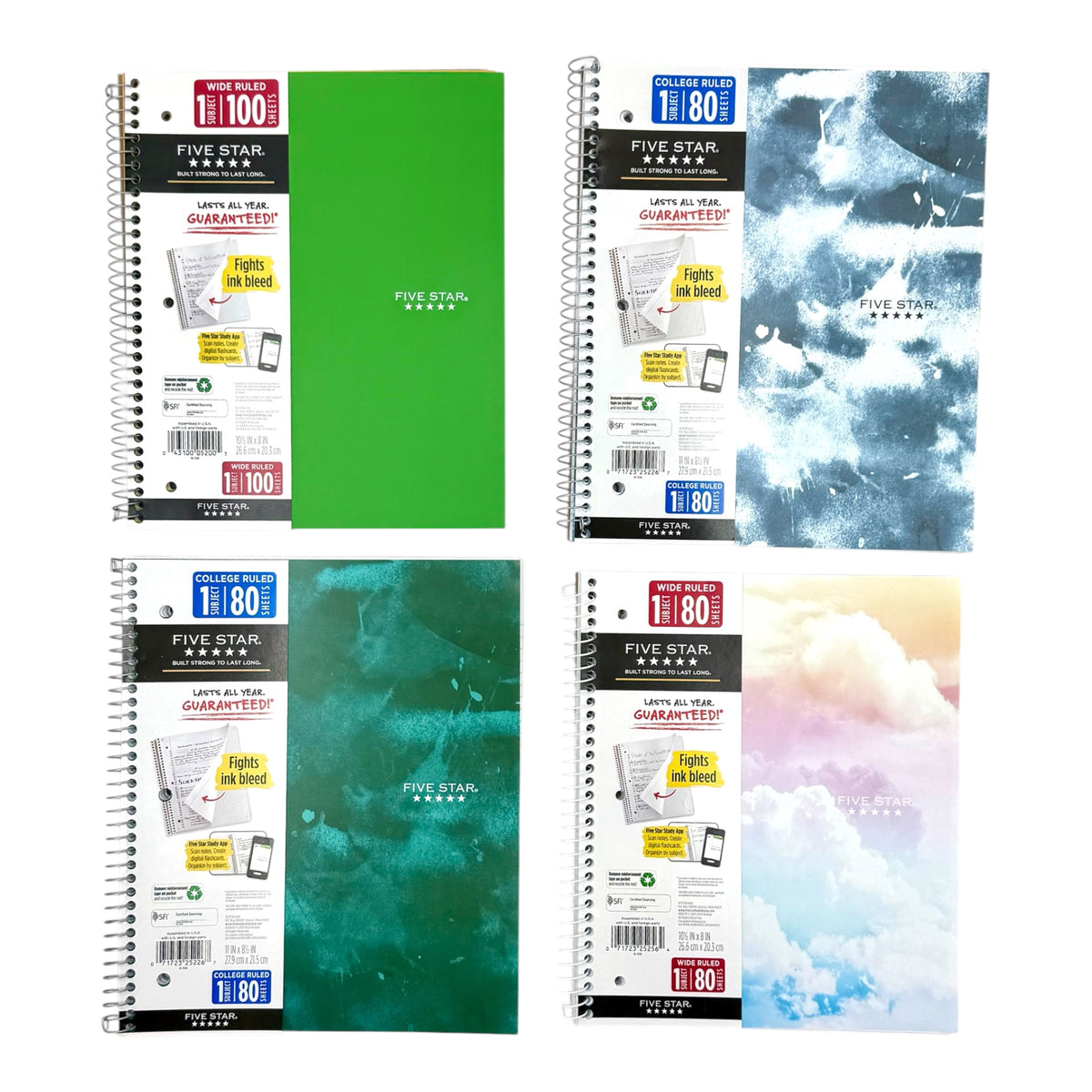 Spiral Notebook - Assorted Colors & Styles