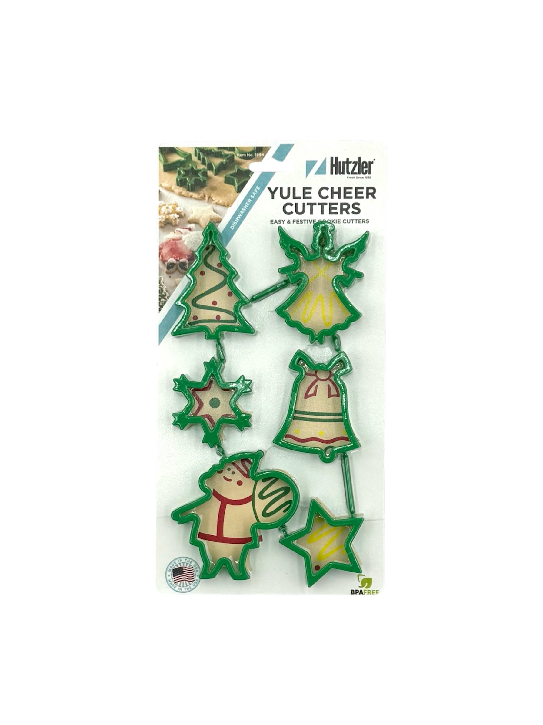 Holiday Cookie Cutters - 6 Piece Set