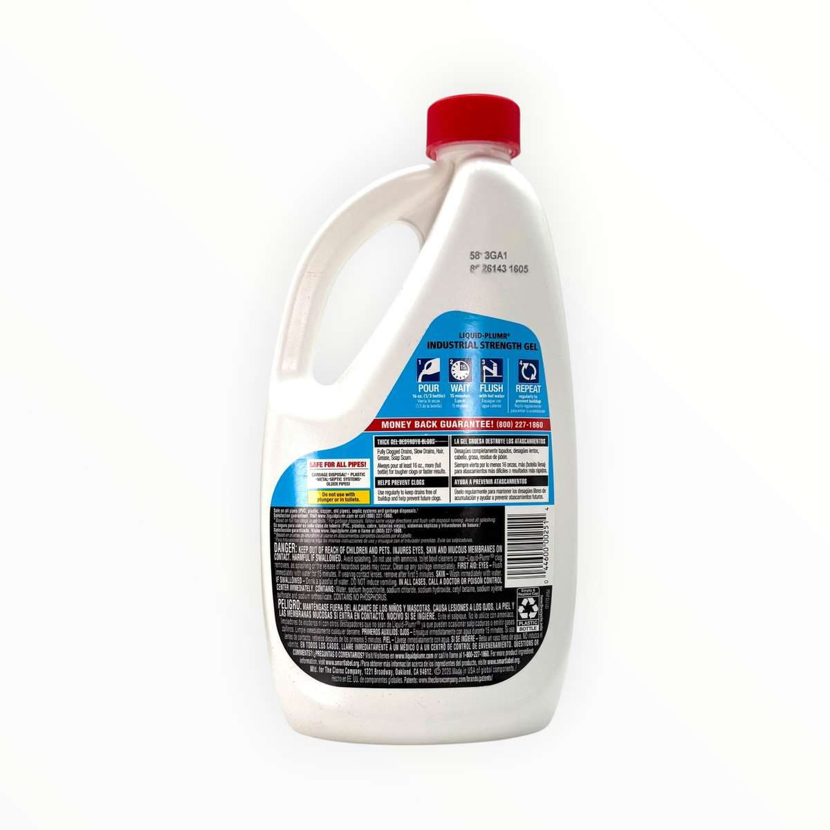 Liquid-Plumr Industrial Strength Gel Drain Clog Remover