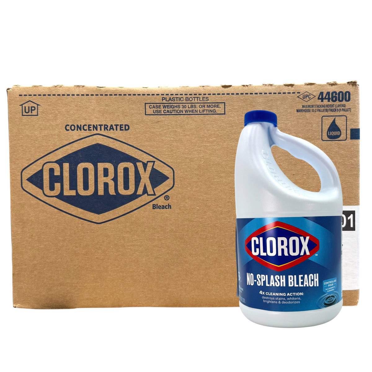 Clorox No-Splash Bleach, 77 oz. Bottle