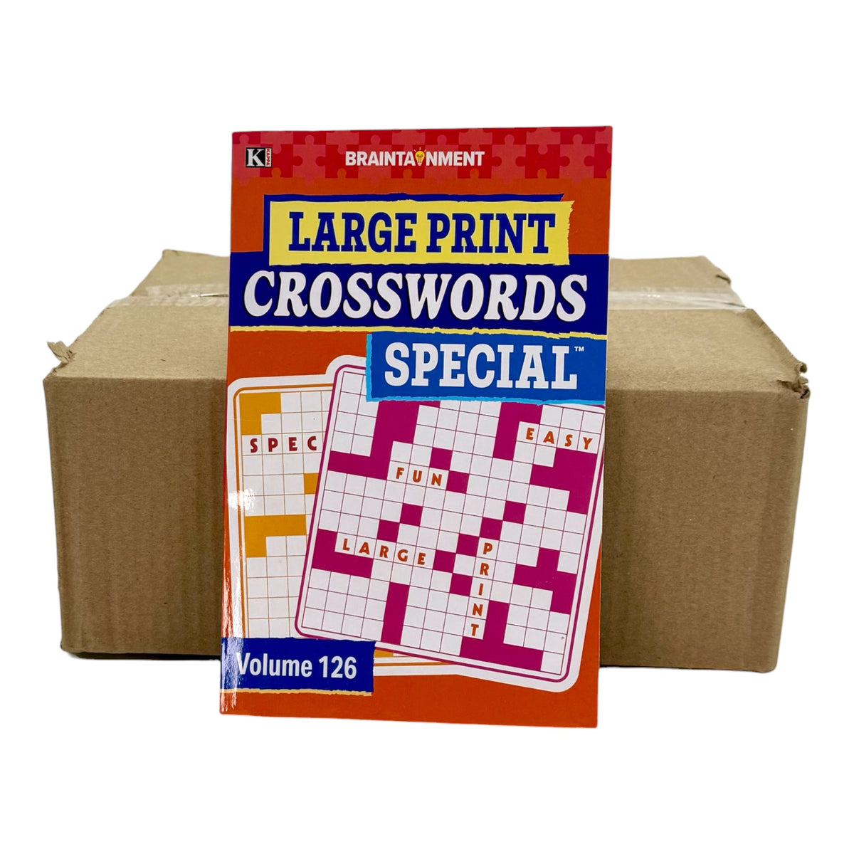 Large Print Crossword Puzzle Book